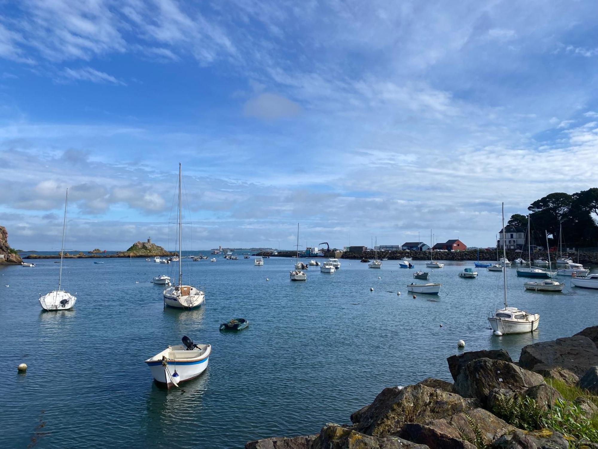 Petit Coin Du Port Villa Ploubazlanec Eksteriør billede